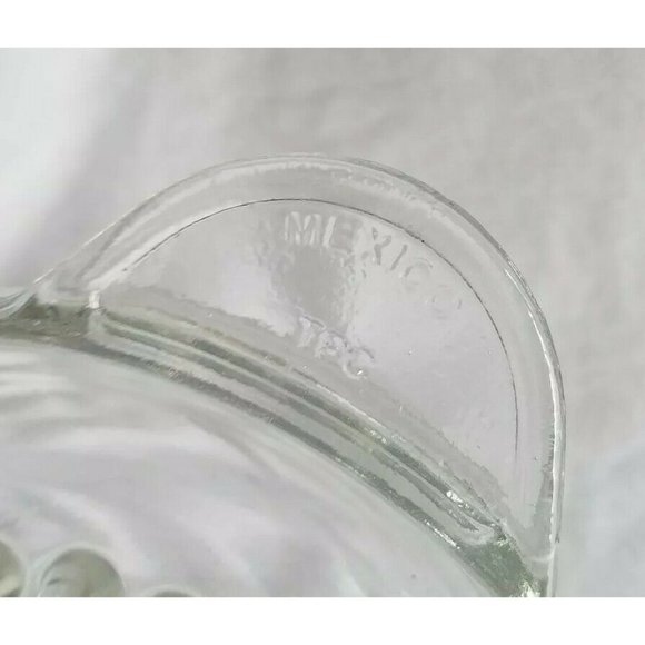 VTG GLASS CITRUS REAMER BAR KITCHEN MARKED MEXICO TPC - Picture 3 of 3